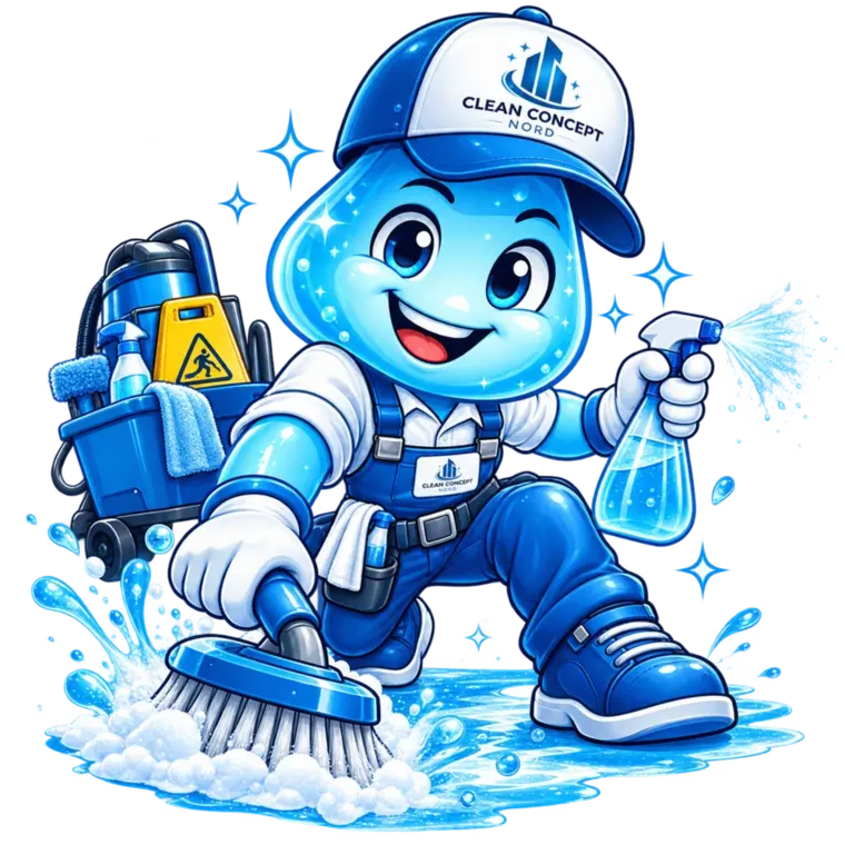 Clean Concept Nord Maskottchen – Grund- & Sonderreinigung
